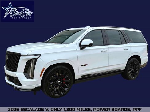 Used 2026 Cadillac Escalade V w/ LPO, ONYX Package AWD/4WD image 1