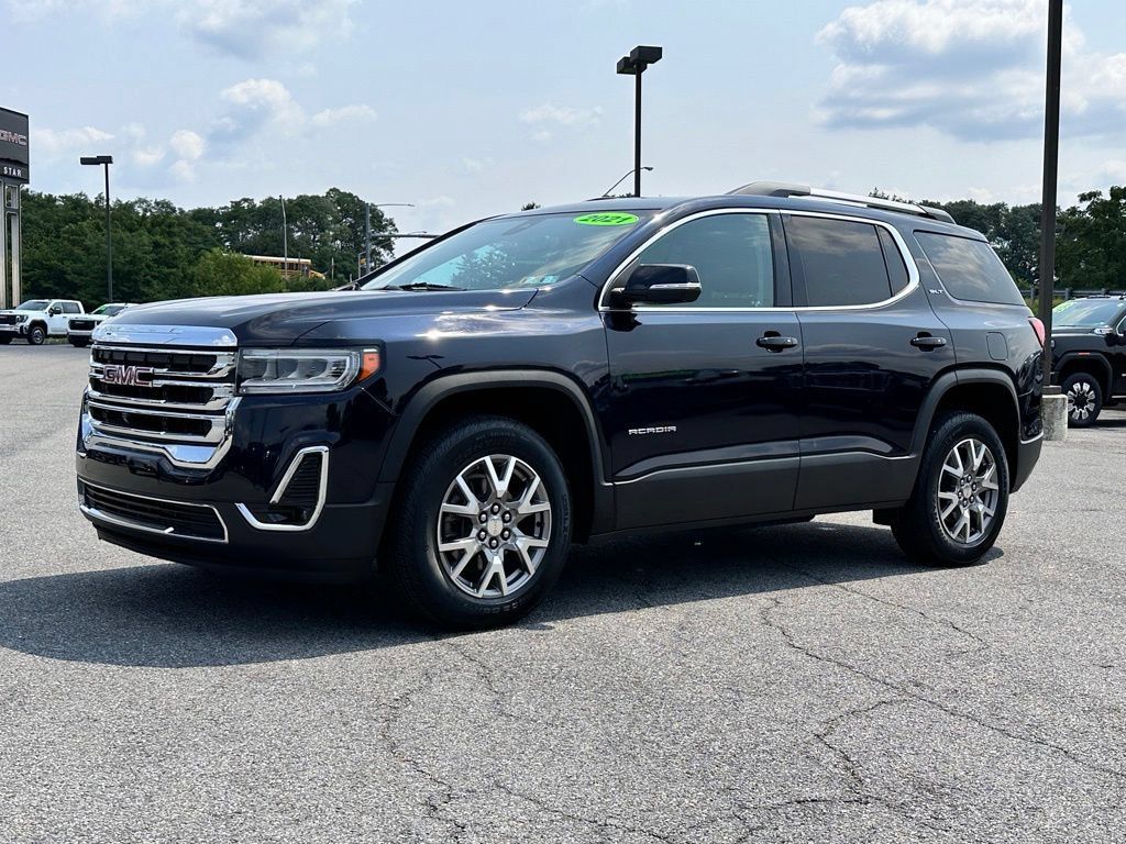 Used 2021 GMC Acadia SLT w/ Premium Package AWD/4WD image 2