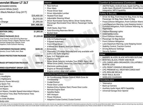 Used 2024 Chevrolet Blazer LT w/ Redline Edition image 11