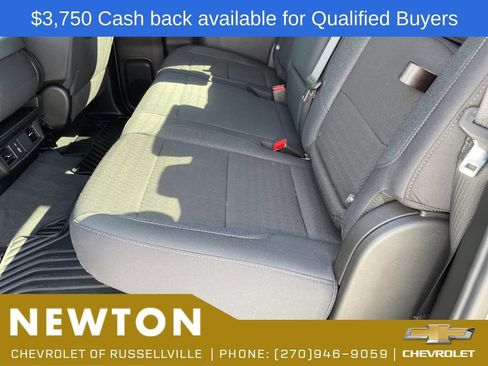 New 2026 Chevrolet Silverado 1500 Custom w/ Turbomax Blackout Package AWD/4WD image 33