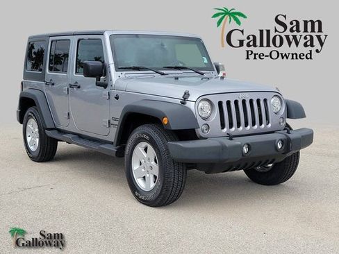 Used 2017 Jeep Wrangler Unlimited Sport w/ Quick Order Package 24S AWD/4WD image 1