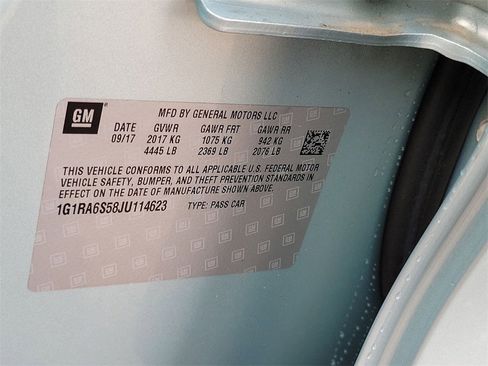 Used 2018 Chevrolet Volt LT w/ Comfort Package image 33