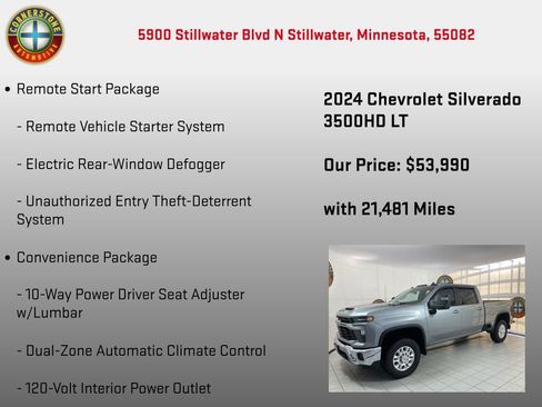 Used 2024 Chevrolet Silverado 3500 LT w/ All Star Edition image 19