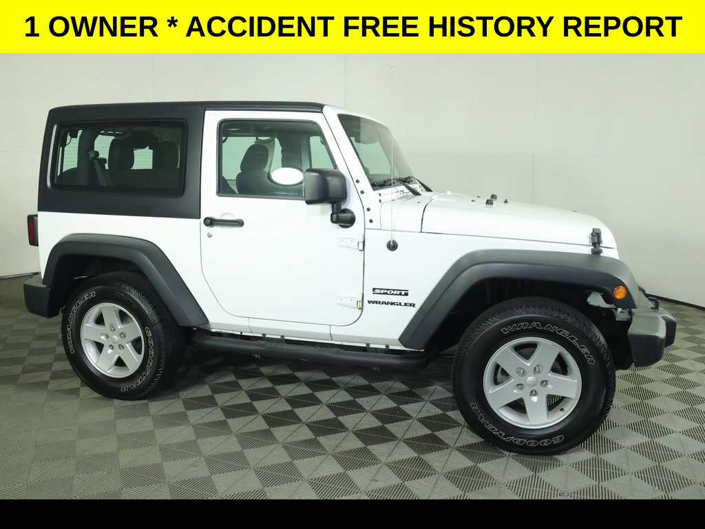 Certified 2017 Jeep Wrangler Sport w/ Quick Order Package 24S AWD/4WD image 2