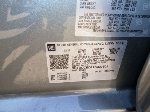 New 2026 GMC Sierra 1500 Elevation image 34