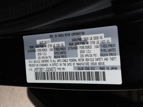 Used 2018 MAZDA CX-9 Grand Touring image 64