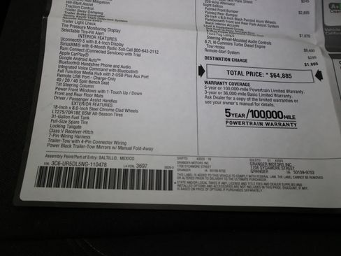 Used 2022 RAM 2500 Big Horn w/ Night Edition image 58