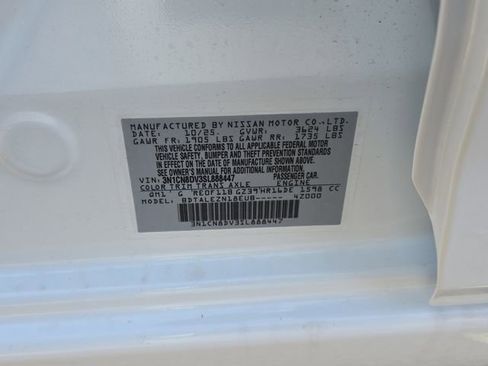 Used 2025 Nissan Versa S w/ Trunk Package FWD image 26