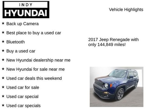 Used 2017 Jeep Renegade Latitude w/ Cold Weather Group image 8