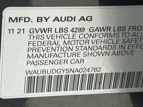 Used 2022 Audi A3 2.0T Premium Plus w/ Premium Plus Package image 55