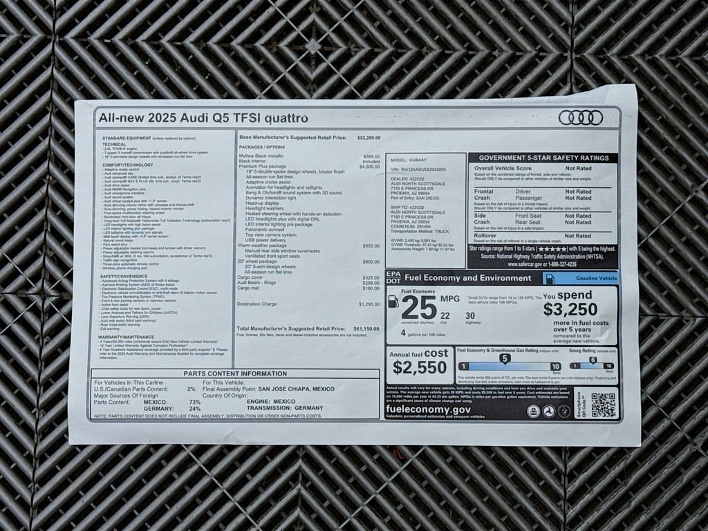 Certified 2025 Audi Q5 Premium w/ Premium Plus AWD/4WD image 36