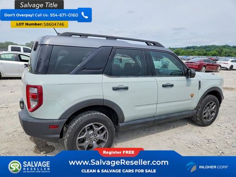 Used 2021 Ford Bronco Sport Badlands AWD/4WD image 4