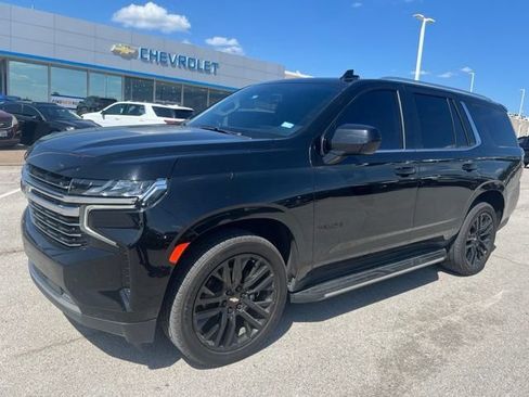 Used 2021 Chevrolet Tahoe LT w/ Rear Media and Nav Package RWD image 2