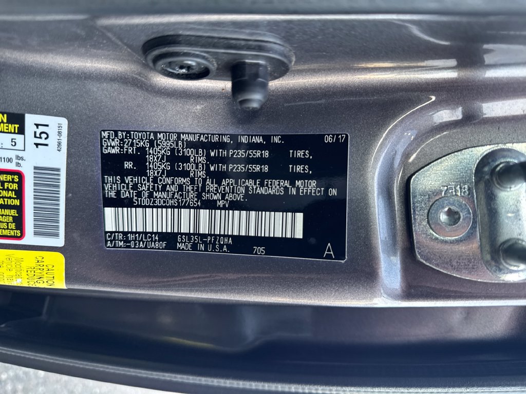 Used 2017 Toyota Sienna XLE w/ XLE Navigation Package AWD/4WD image 29