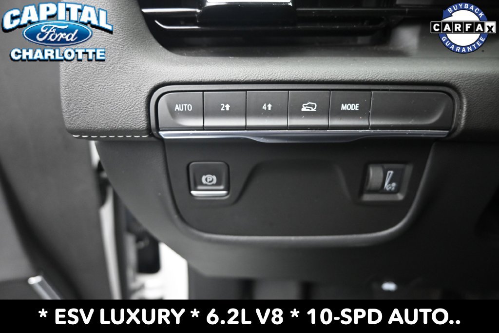 Used 2022 Cadillac Escalade ESV Luxury w/ LPO, Floor Liner Package AWD/4WD image 16