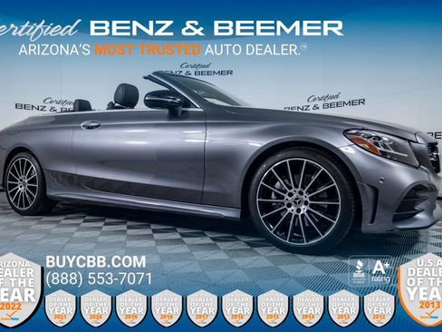 Used 2021 Mercedes-Benz C 300 Cabriolet w/ AMG Line image 1