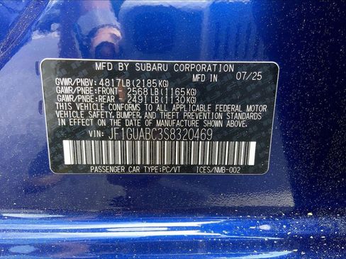 Certified 2025 Subaru Impreza 2.0i AWD/4WD image 32