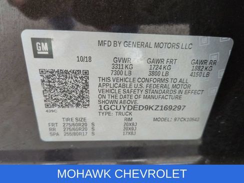 Used 2019 Chevrolet Silverado 1500 LT w/ All-Star Edition AWD/4WD image 35