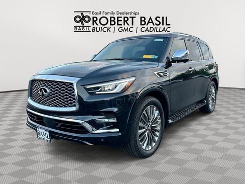 Used 2021 INFINITI QX80 Sensory w/ All-Season Package AWD/4WD image 1