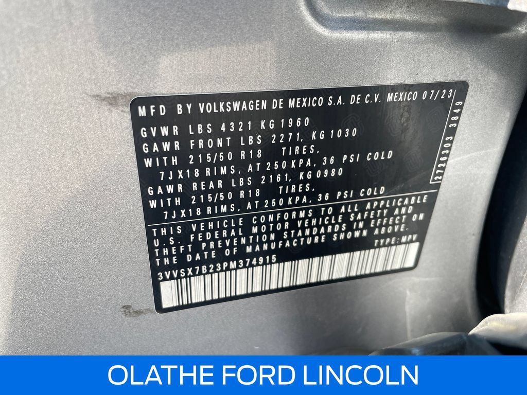 Used 2023 Volkswagen Taos SE FWD image 22
