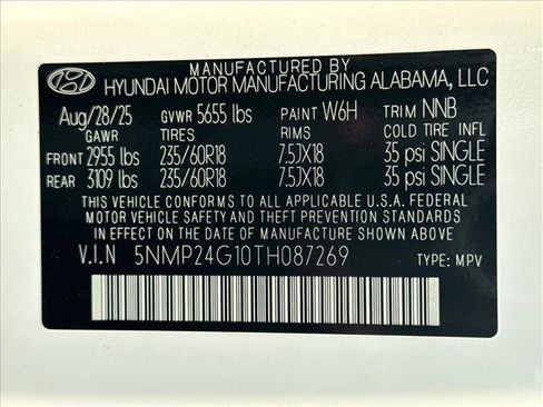 New 2026 Hyundai Santa Fe SEL image 20