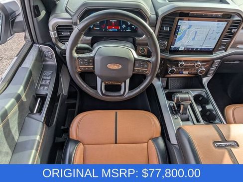 Used 2023 Ford F150 Platinum w/ Equipment Group 701A High image 11