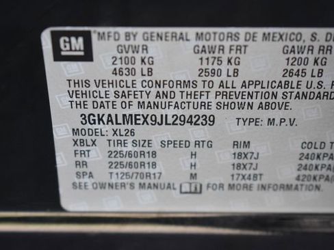 Certified 2018 GMC Terrain SLE w/ Driver Convenience Package FWD image 38