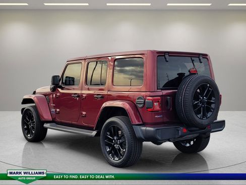 Used 2021 Jeep Wrangler Unlimited Sahara 4xe w/ Cold Weather Group image 6