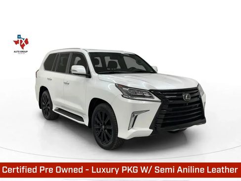 Used 2020 Lexus LX 570 4WD w/ 3rd Row & Luxury Pkg image 1