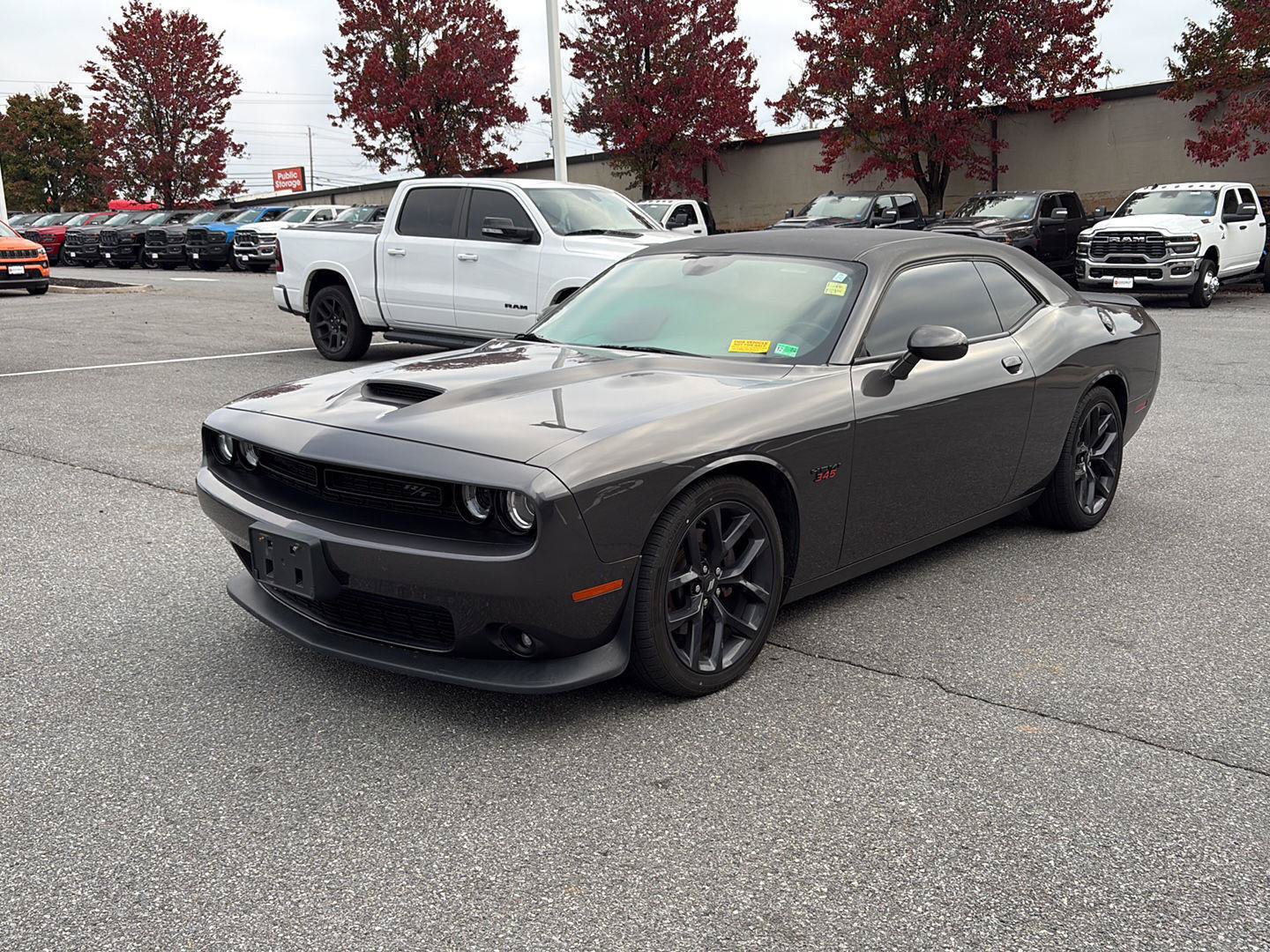 Used 2020 Dodge Challenger R/T w/ Blacktop Package RWD image 1