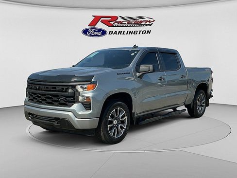 Used 2023 Chevrolet Silverado 1500 Custom w/ LPO, Dark Essentials Package AWD/4WD image 1