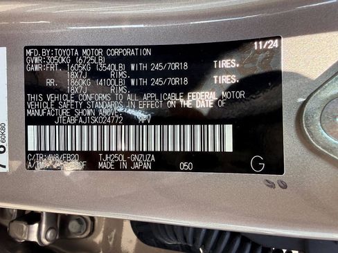 Used 2025 Toyota Land Cruiser 1958 AWD/4WD image 39