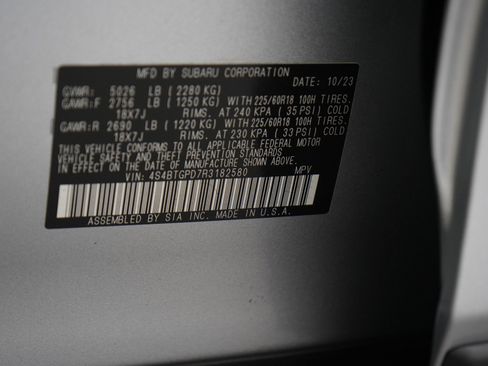 Used 2024 Subaru Outback Touring XT w/ Popular Package #2 AWD/4WD image 30