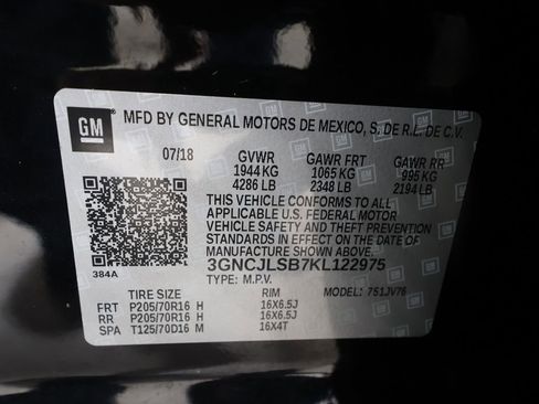 Used 2019 Chevrolet Trax LT w/ LPO, Cargo Package image 28