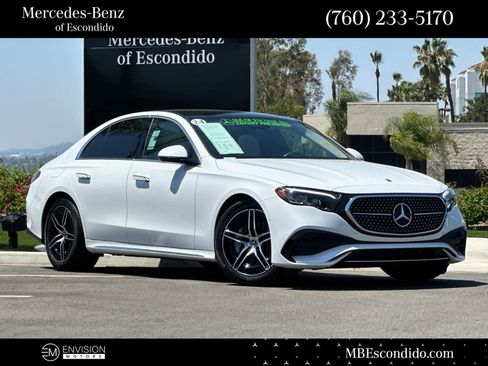 Used 2024 Mercedes-Benz E 450 4MATIC Sedan w/ Winter Package image 1