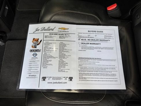 Used 2018 GMC Acadia SLT AWD/4WD image 41