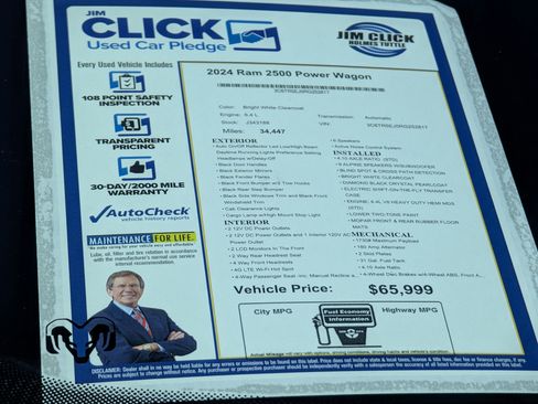 Used 2024 RAM 2500 Power Wagon w/ Level 1 Equipment Group image 11