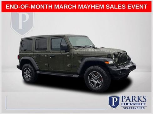 Used 2022 Jeep Wrangler Unlimited Sport w/ Sun And Sound Package image 1