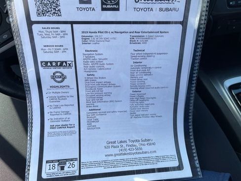 Used 2019 Honda Pilot EX-L image 27