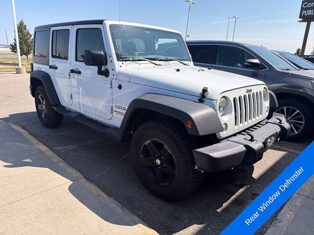 Used 2017 Jeep Wrangler Unlimited Sport w/ Quick Order Package 24S AWD/4WD image 2