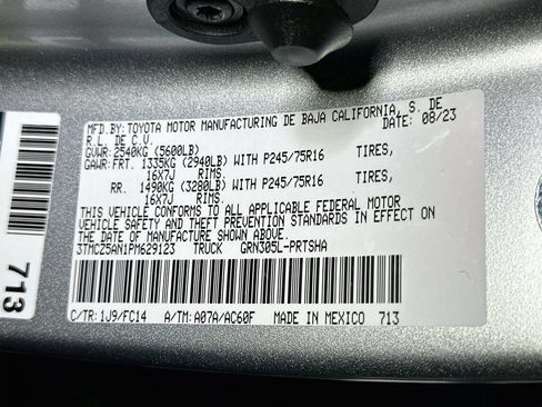 Used 2023 Toyota Tacoma SR5 w/ Black Out Package (TMS) AWD/4WD image 21