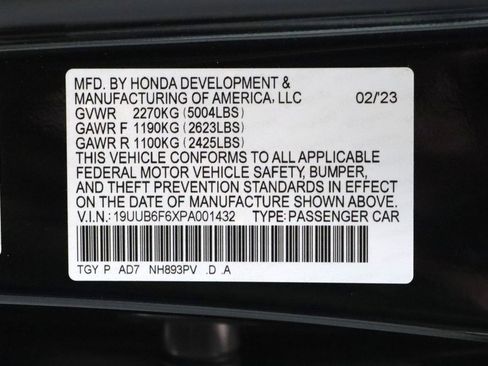 Certified 2023 Acura TLX Advance image 29