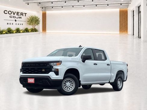 Used 2025 Chevrolet Silverado 1500 W/T w/ LPO, Dark Essentials Package AWD/4WD image 5