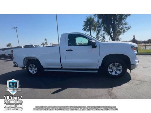 Certified 2025 Chevrolet Silverado 1500 W/T RWD image 3