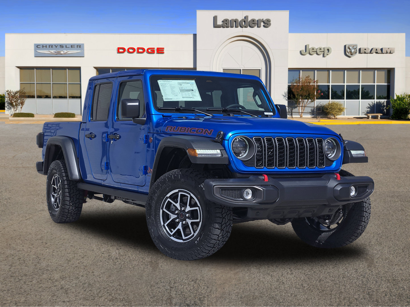 New 2026 Jeep Gladiator Rubicon w/ Steel Power Dome Hood Package AWD/4WD image 1
