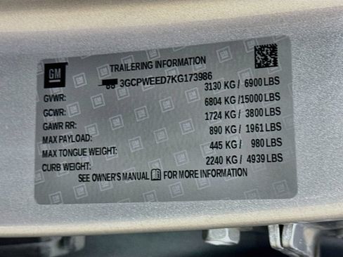 Used 2019 Chevrolet Silverado 1500 LTZ RWD image 39