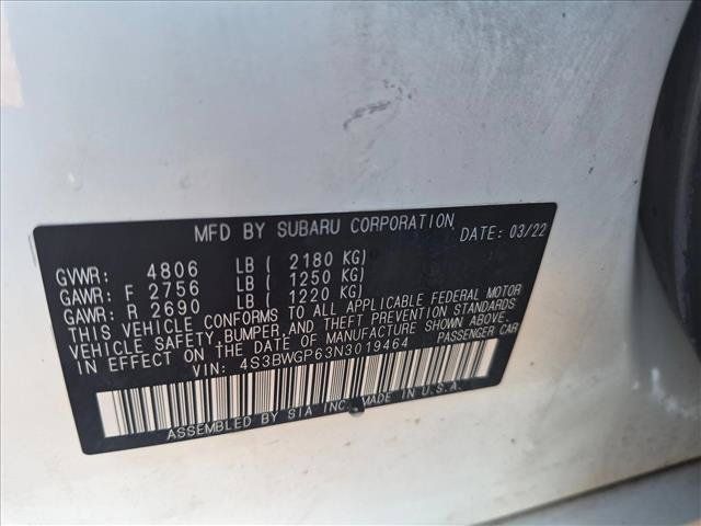 Used 2022 Subaru Legacy Touring XT AWD/4WD image 27
