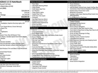 New 2026 MAZDA MAZDA3 s 360° Tour