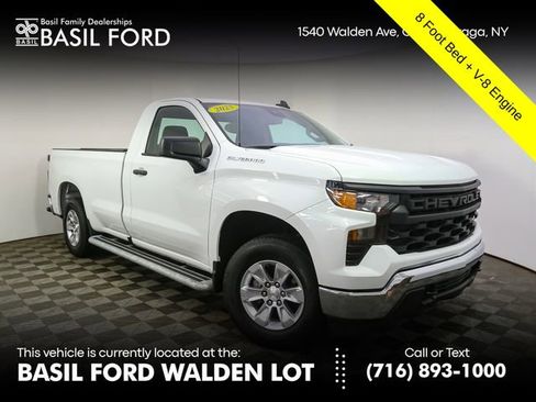 Used 2025 Chevrolet Silverado 1500 W/T RWD image 1