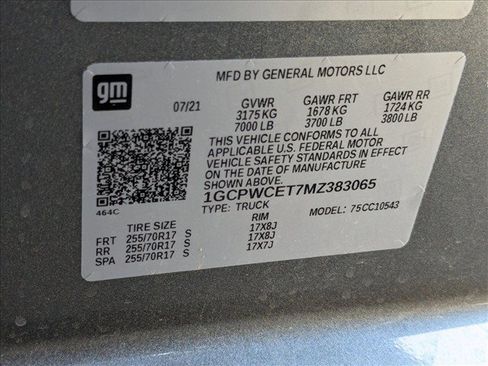 Used 2021 Chevrolet Silverado 1500 LT RWD image 24